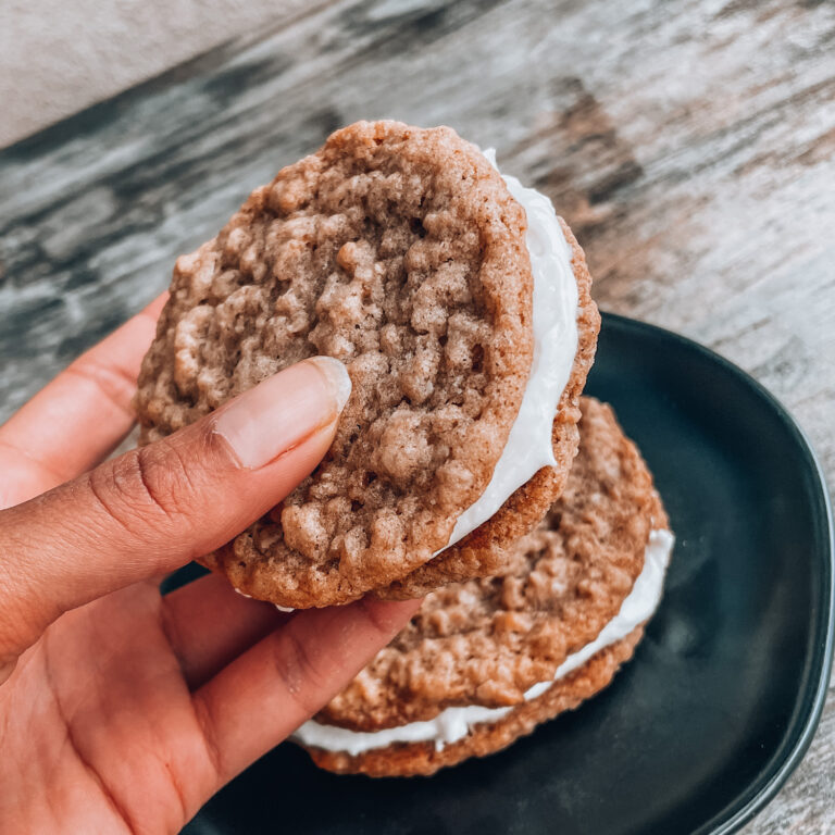 Vegan Oatmeal Cream Pies